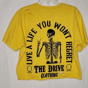 The Drive Clothing - Live A Life You Won't Regret Crop Too